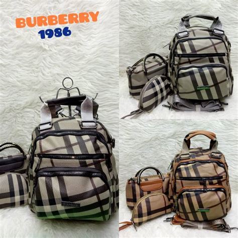 ransel burberry|tas burberry wanita.